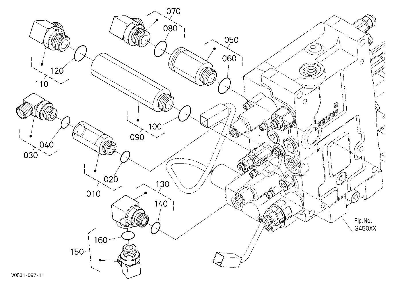 Control Valve (Left) (Center Under) [High Flow]