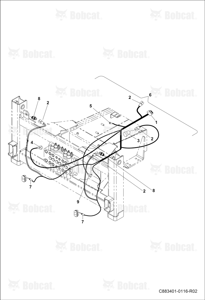 Backhoe Fitting Group