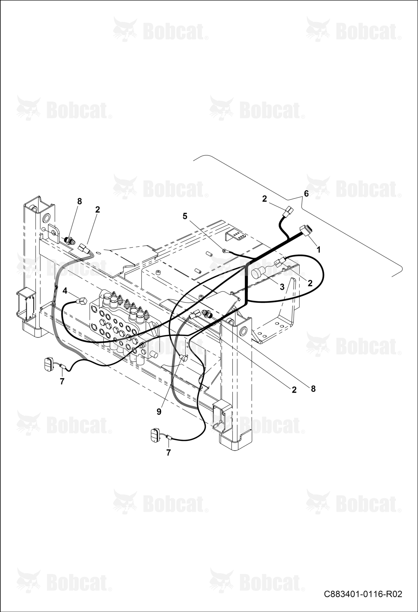 Backhoe Fitting Group