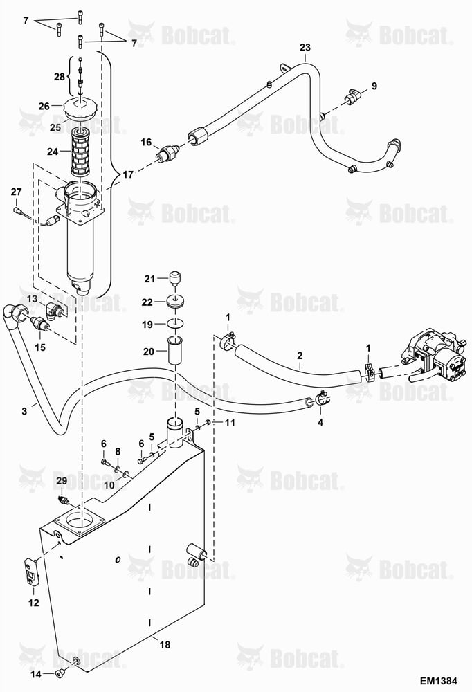 Hydraulic Tank Installation