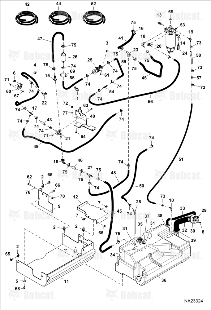 Engine & Attaching Parts (Fuel System)