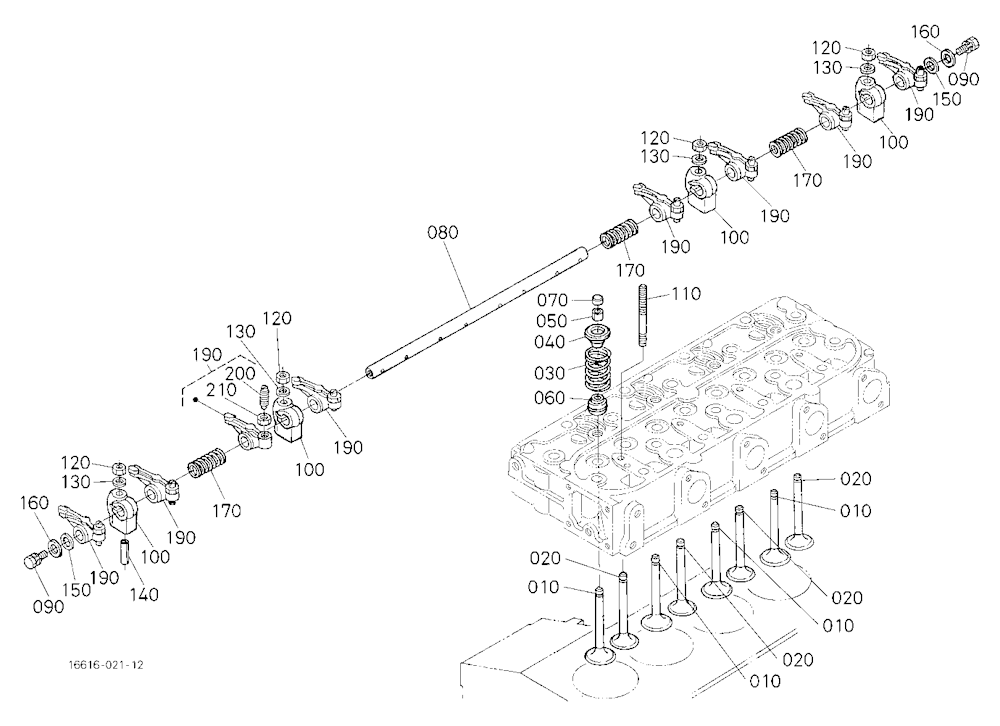 Valve And Rocker Arm