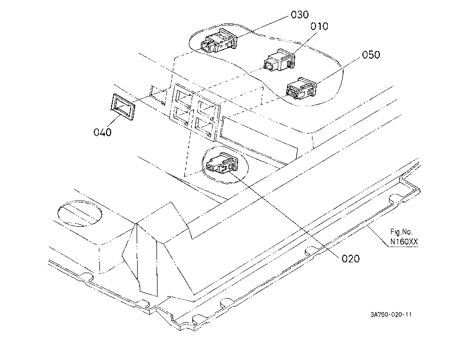 Switch (Wiper/Work Light) [Ca] [New Type]