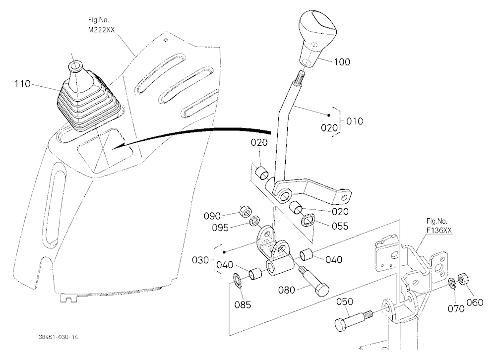 Main Gear Shift Lever