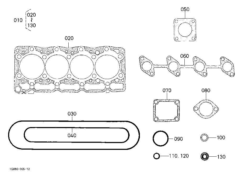 Lower Gasket Kit [Option]