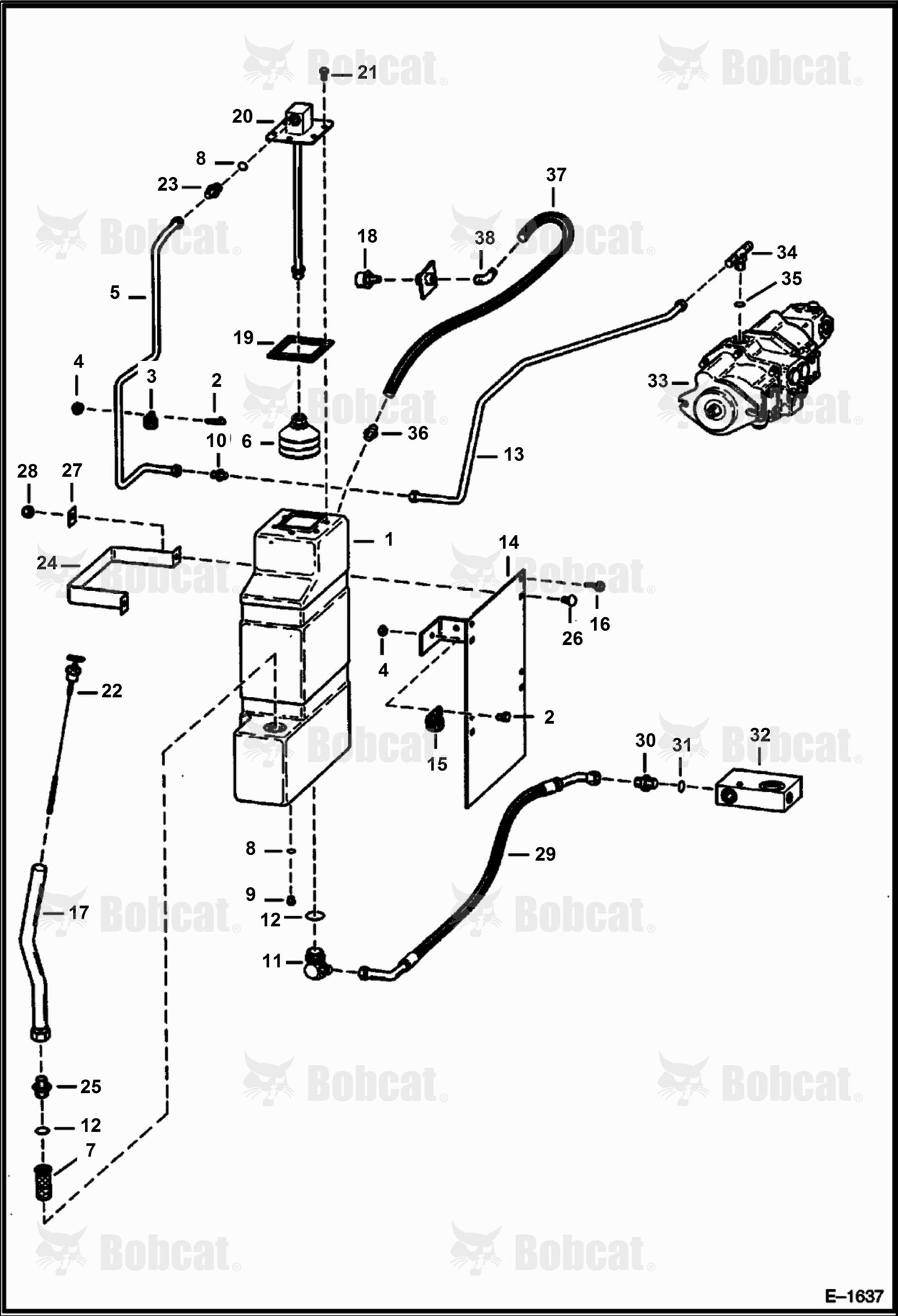 Hydraulic Tank  503111176 - 503111999