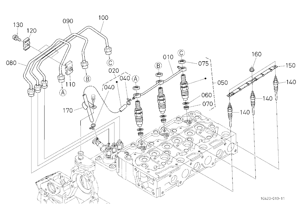 Nozzle Holder And Glow Plug