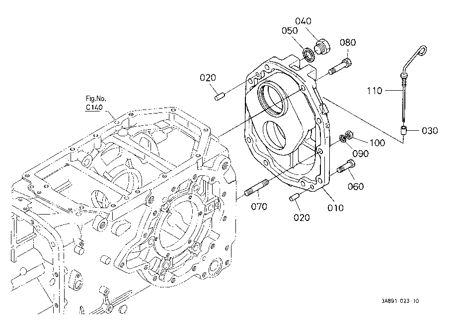 Transmission Case Rear Cover