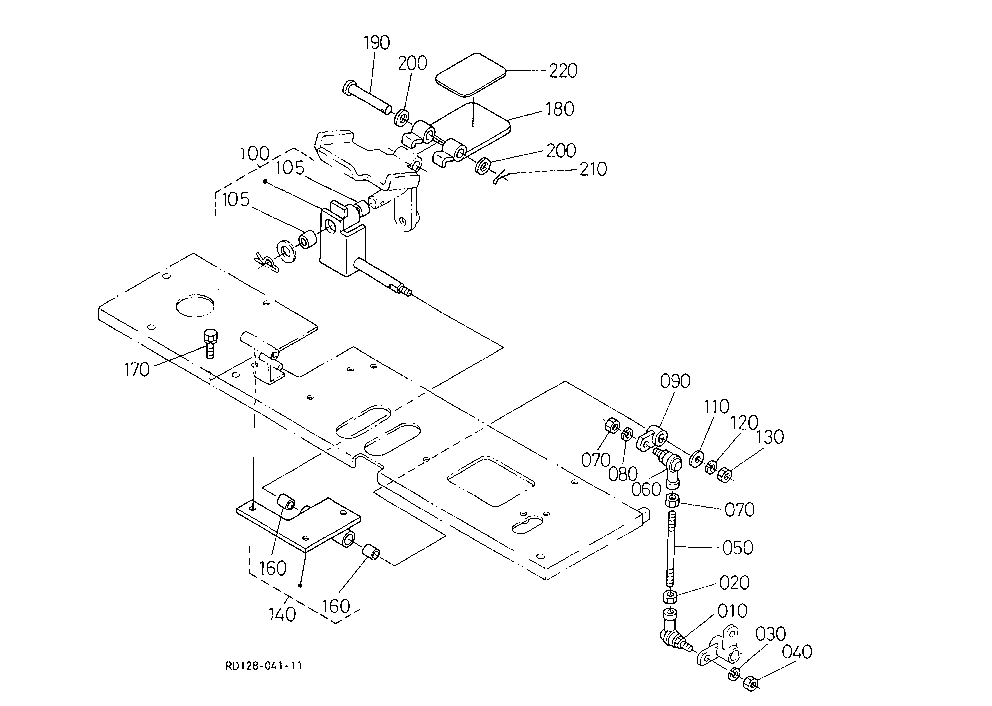 Control Lever (S/P 2)