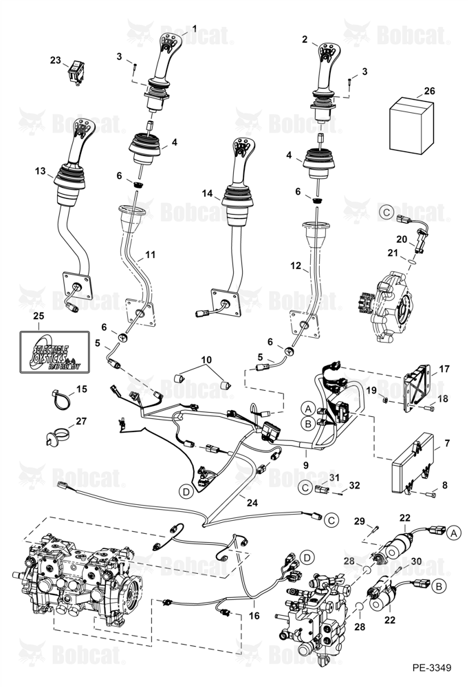 Controls Electrical (Selectable Joystick Controls) 529311001 - 529311592, 531311001 - 531311263