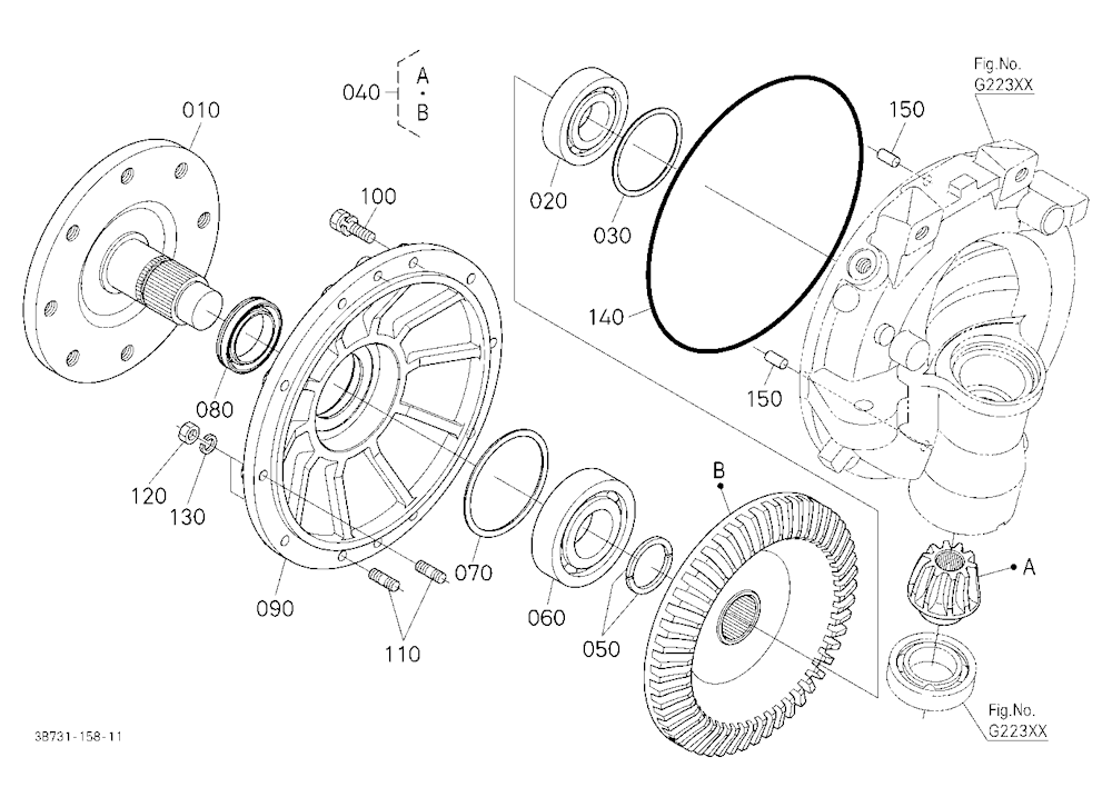 Front Axle Rh