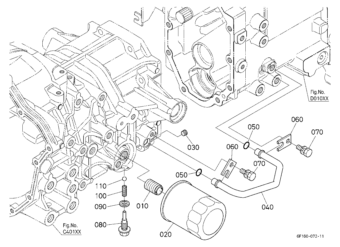 Hydraulic Oil Line (Hst)