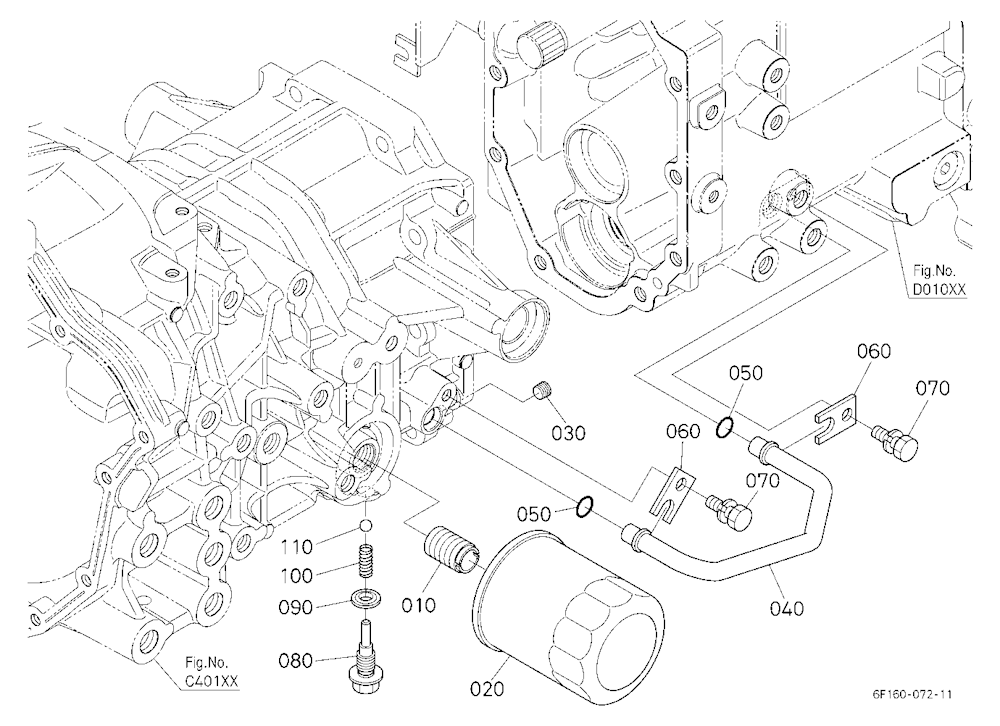 Hydraulic Oil Line (Hst)