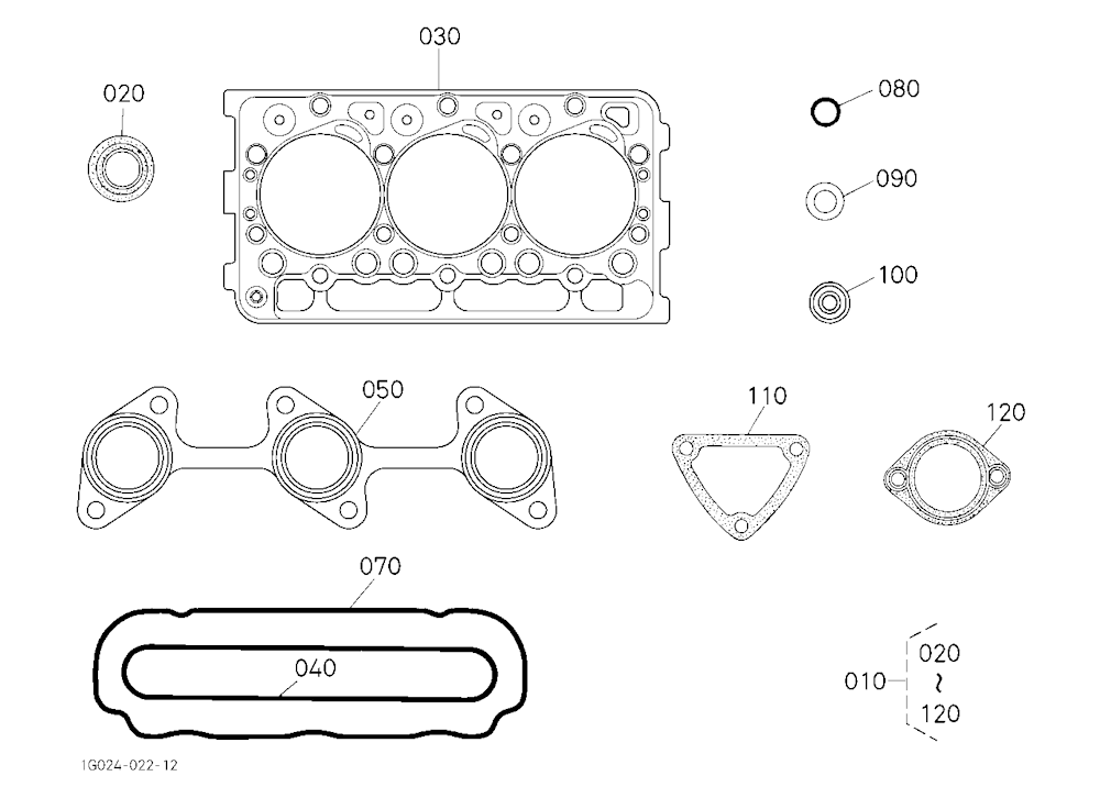 Upper Gasket Kit [Option]