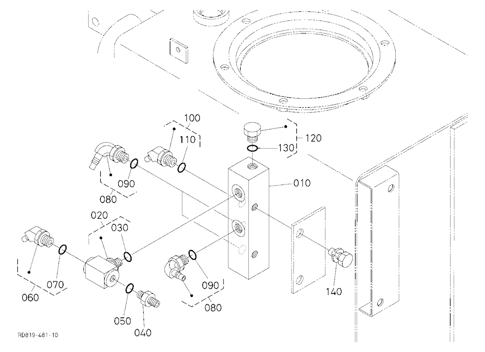 Pilot Port Block