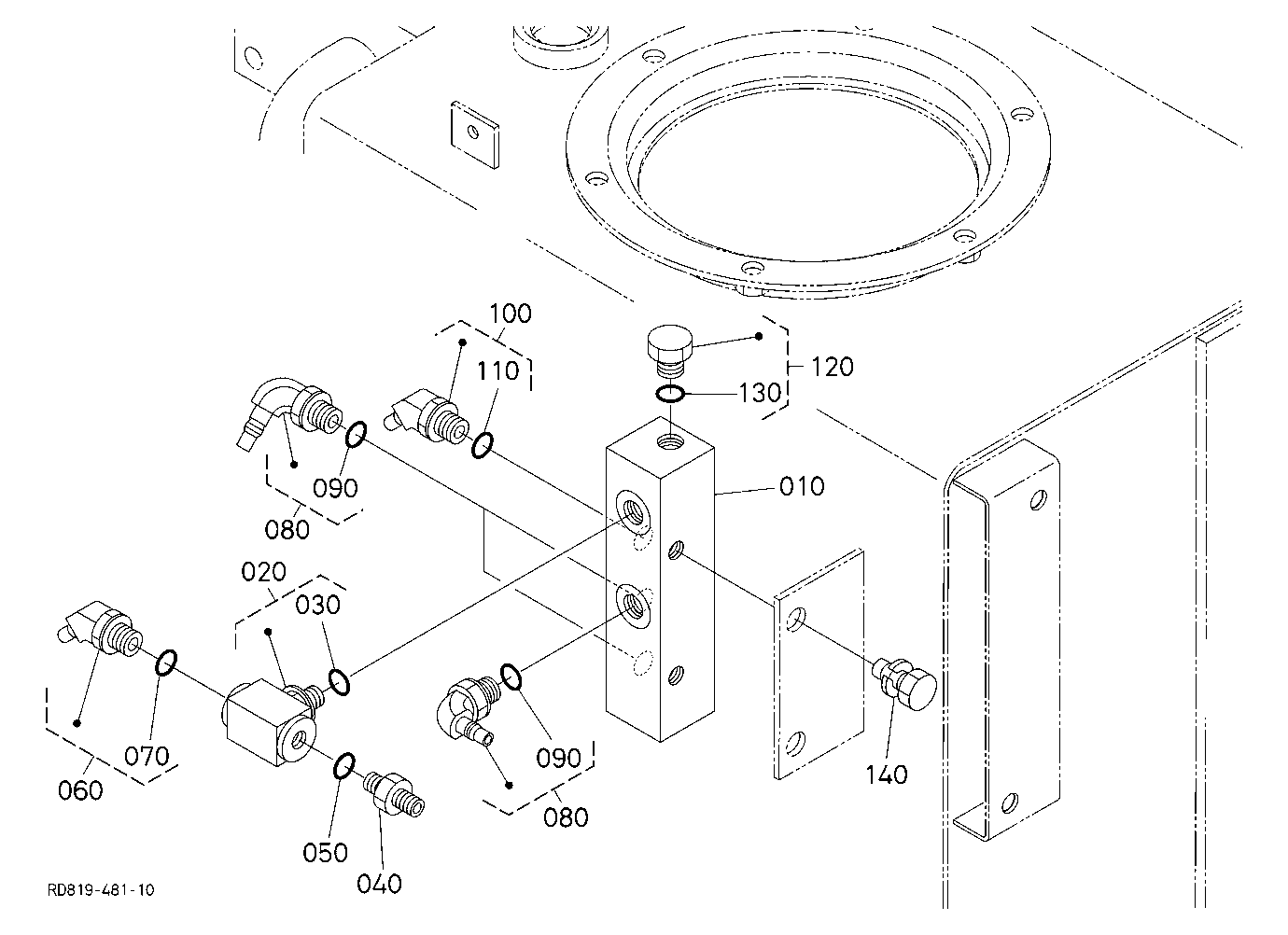 Pilot Port Block