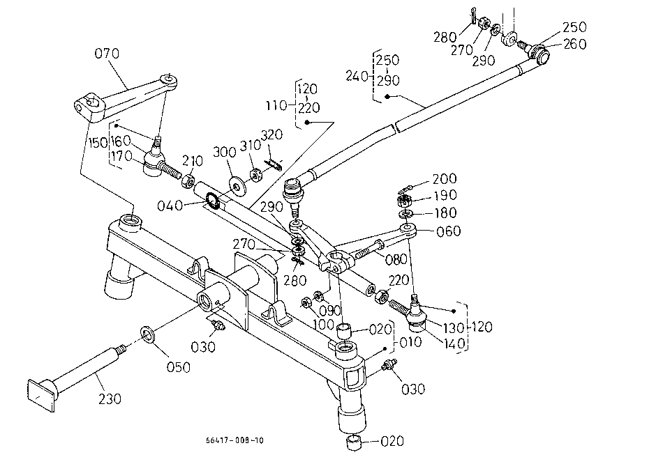 Front Axle/Knuckle Arm
