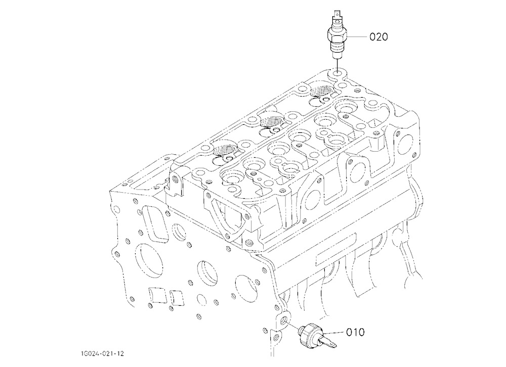 Oil Switch/Thermometer