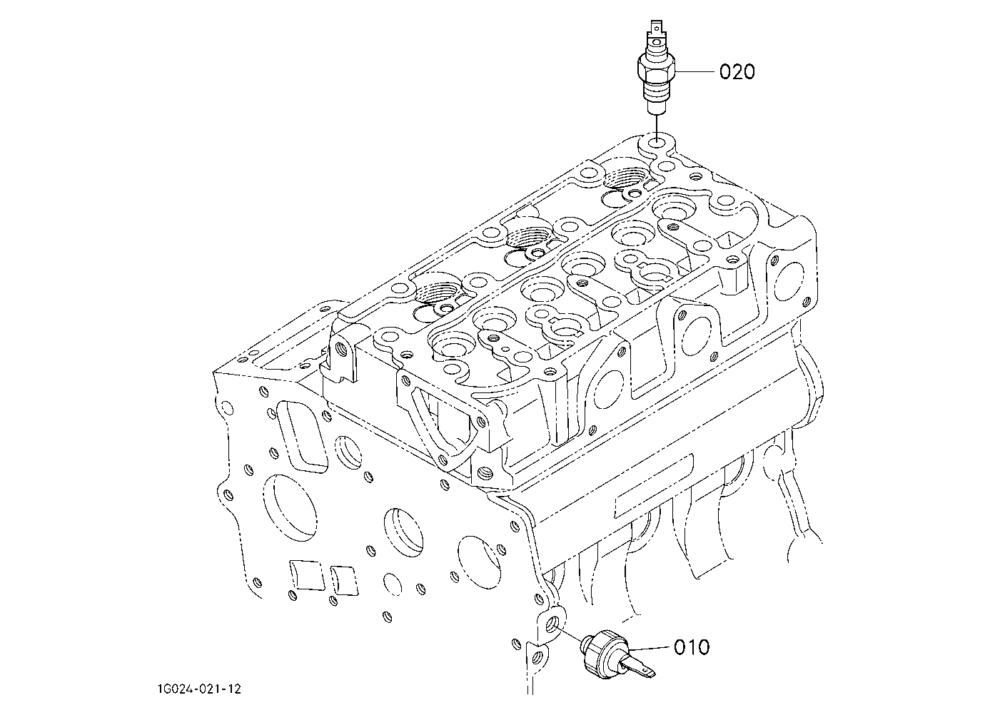 Oil Switch/Thermometer