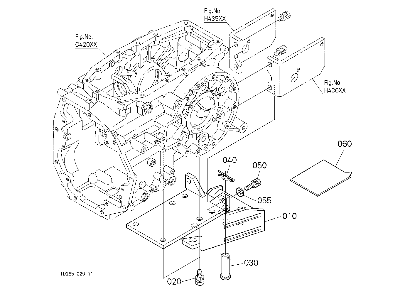 Swinging Drawbar Kit (W/G No.L8325) [Option]
