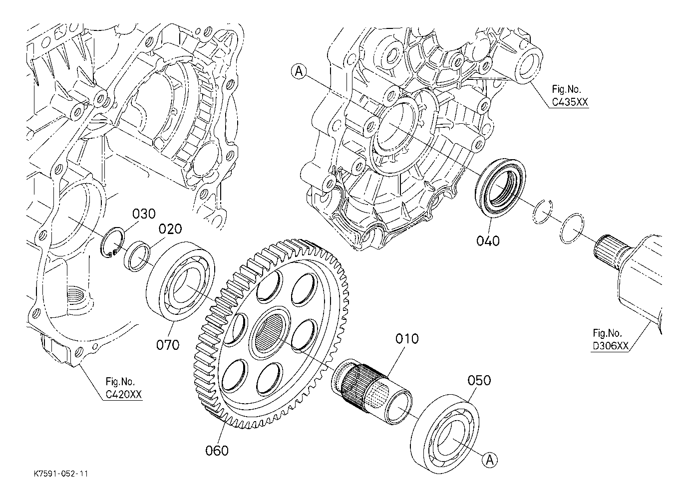 Rear Axle Gear (Left)