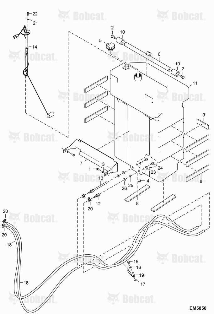Fuel Tank Installation A8G813000 & Above, A8G913000 & Above