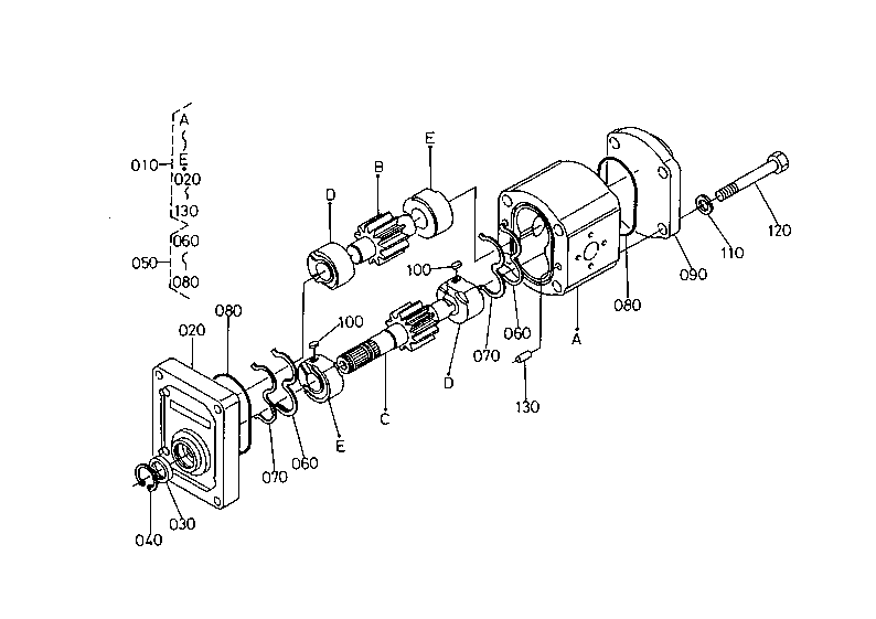 Hydraulic Pump [Section Parts]