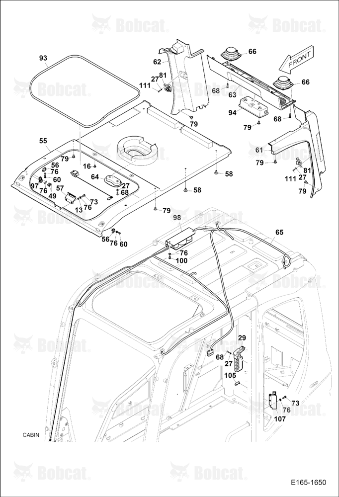 Cabin (Three)(Roof)