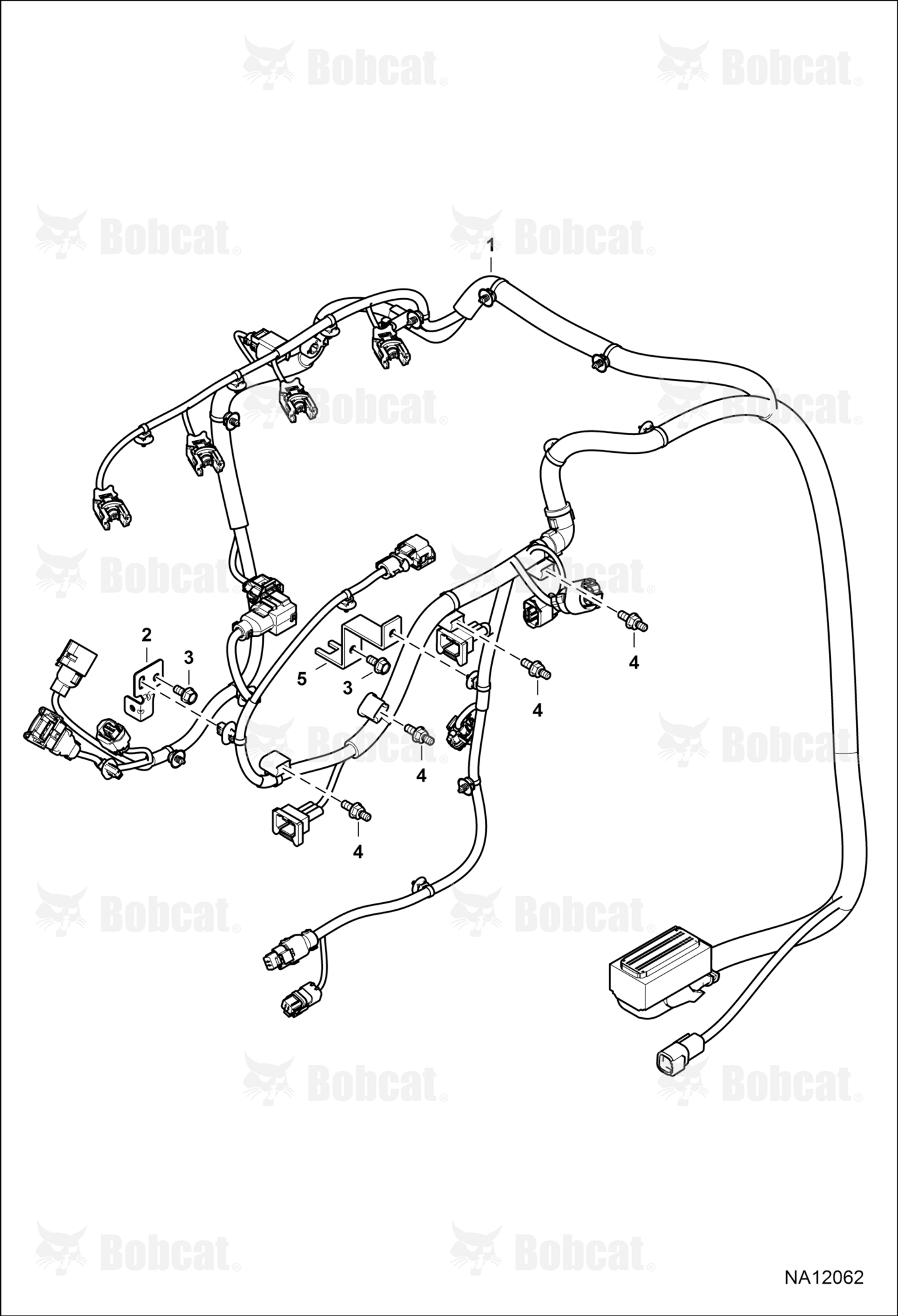 Engine ECU Harness (Engine S/N 000001 - 025471)