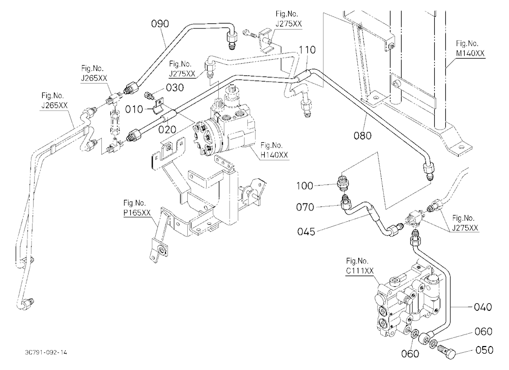 Hydraulic Oil Line (Shuttle/Conlroller) [Old]