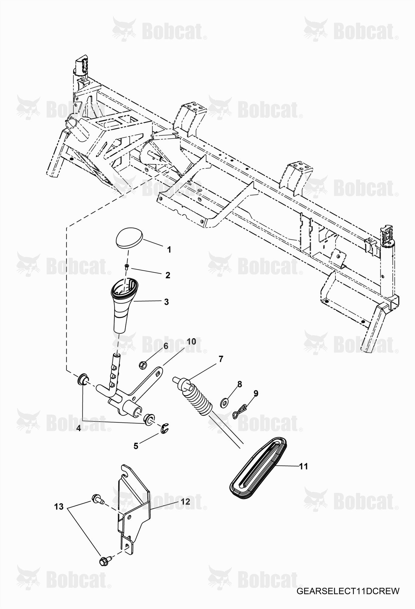 Drive TRAIN, Gear Selector