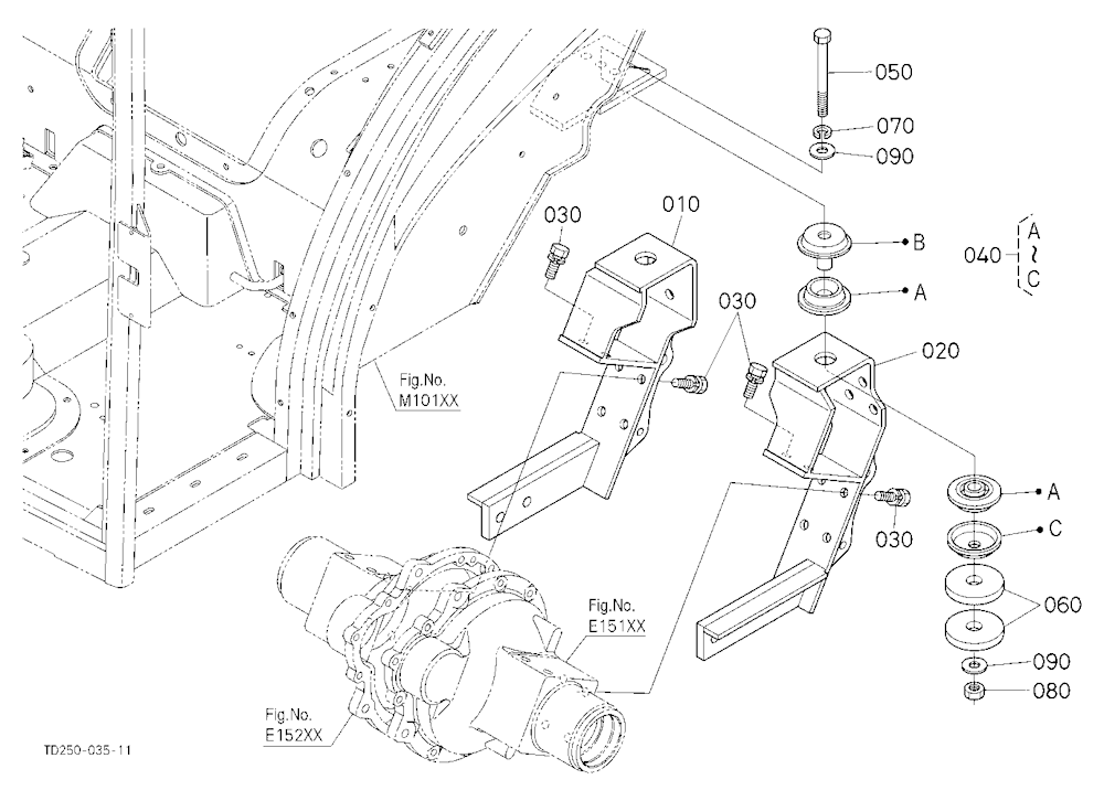 Cab Bracket Rear
