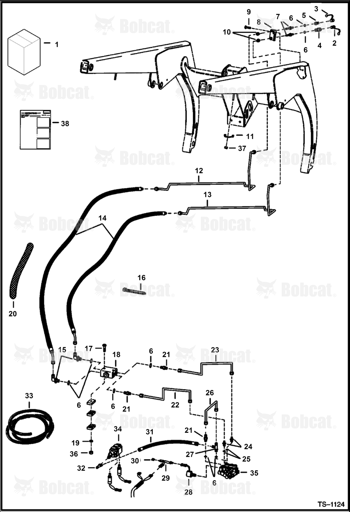 Front Auxiliary (Right Side) 510250691 & Below, 508415215 & Below, 510126791 & Below, 510375001 & Above, 509715001 & Above