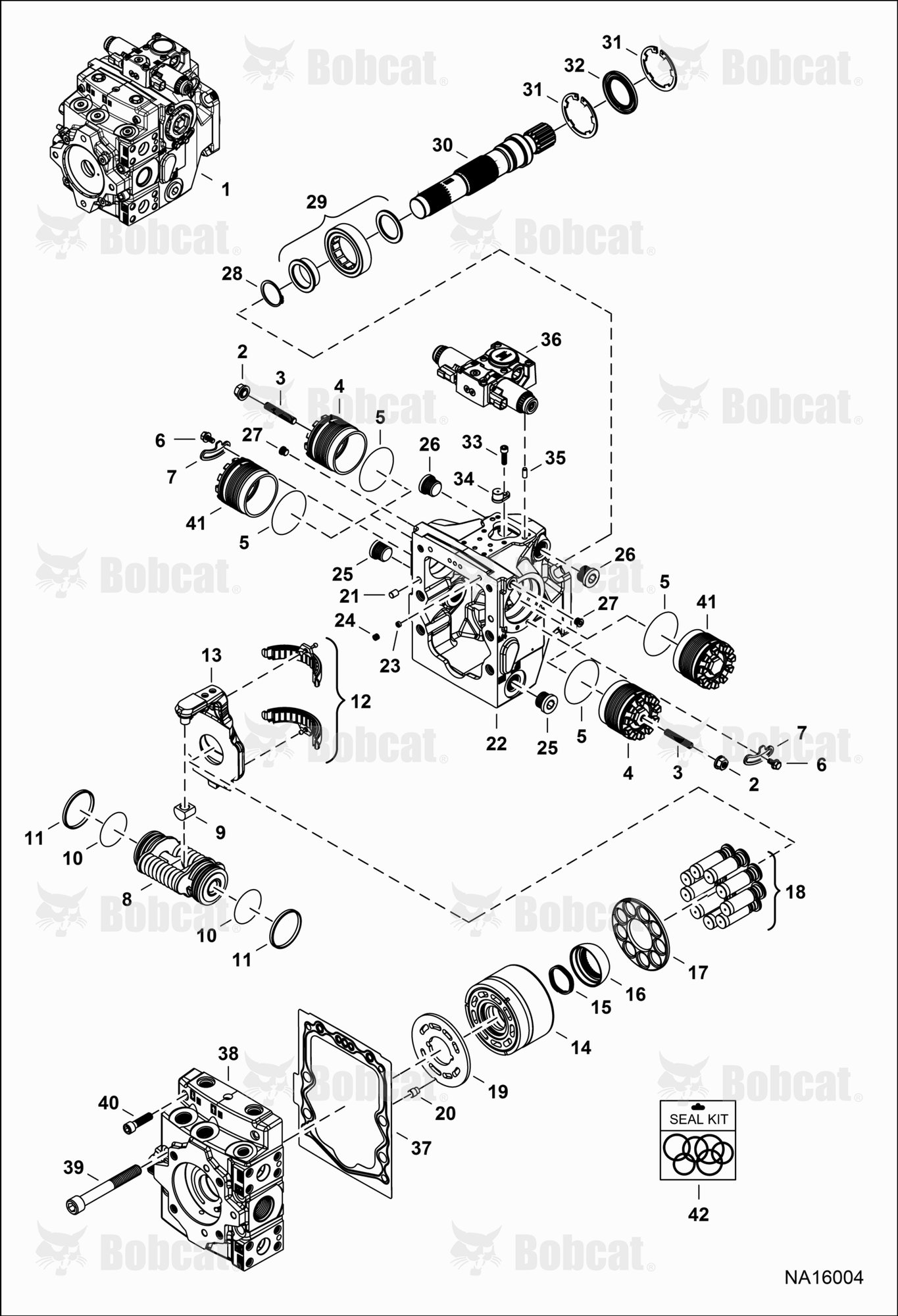 Hydrostatic Pump (Models 83063599 & 83063603)