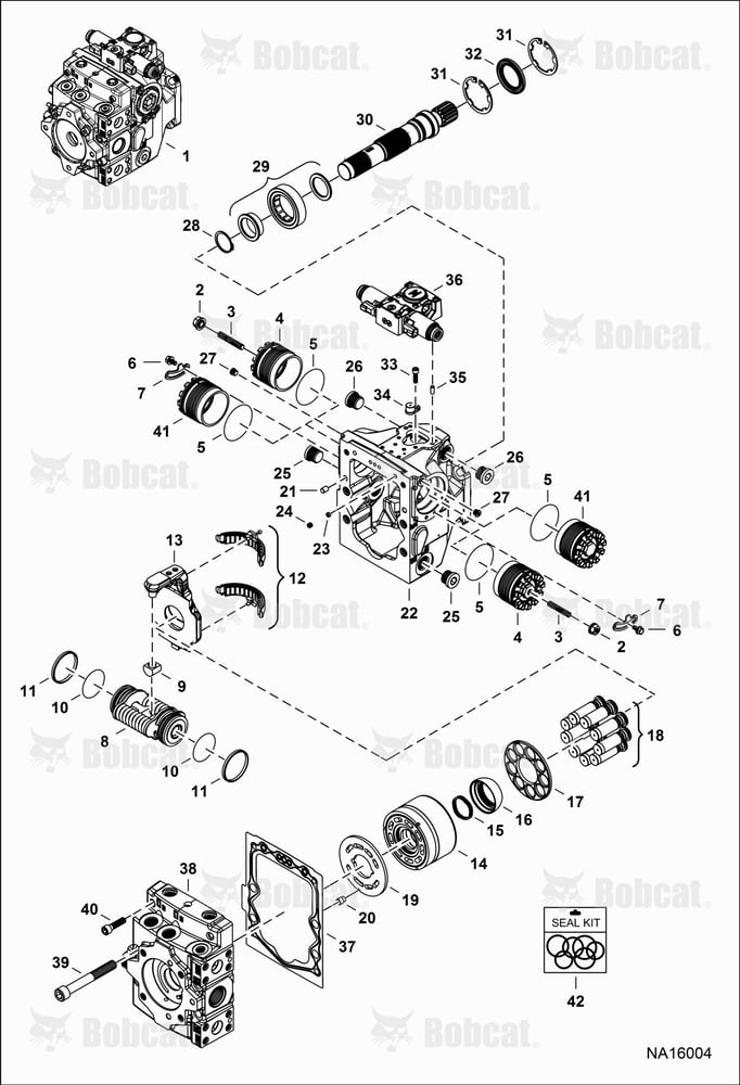 Hydrostatic Pump (Models 83063599 & 83063603)