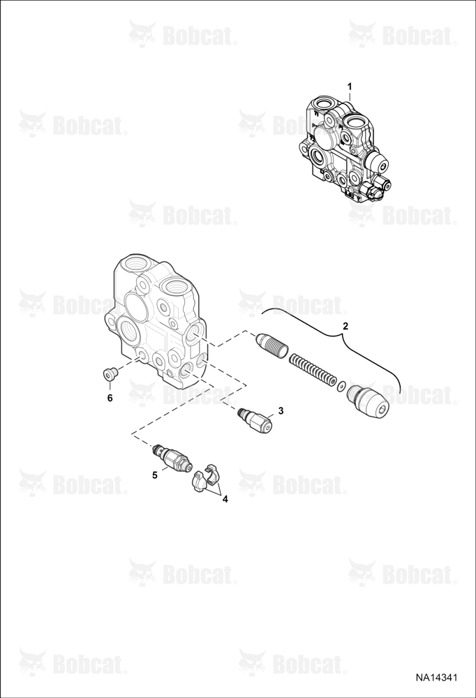 Hydraulic Control Valve (Inlet Section)