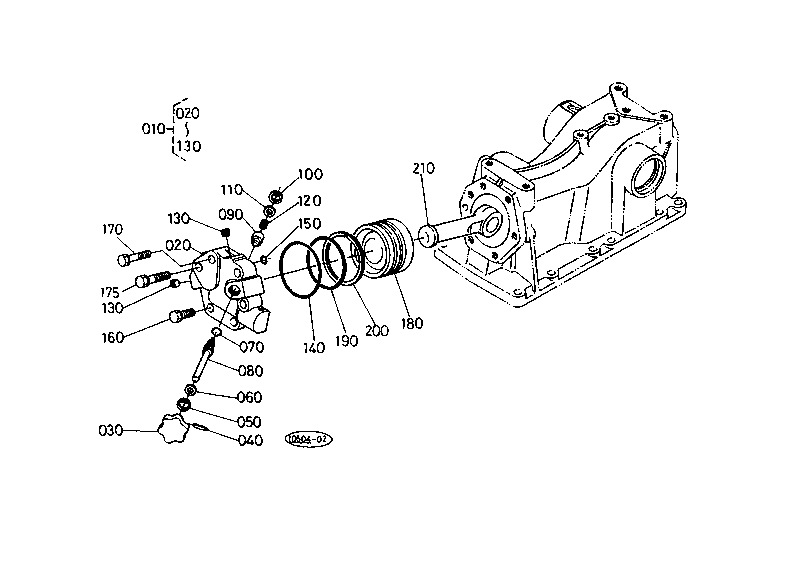 Hyd.Cylinder Cap [Component Parts]