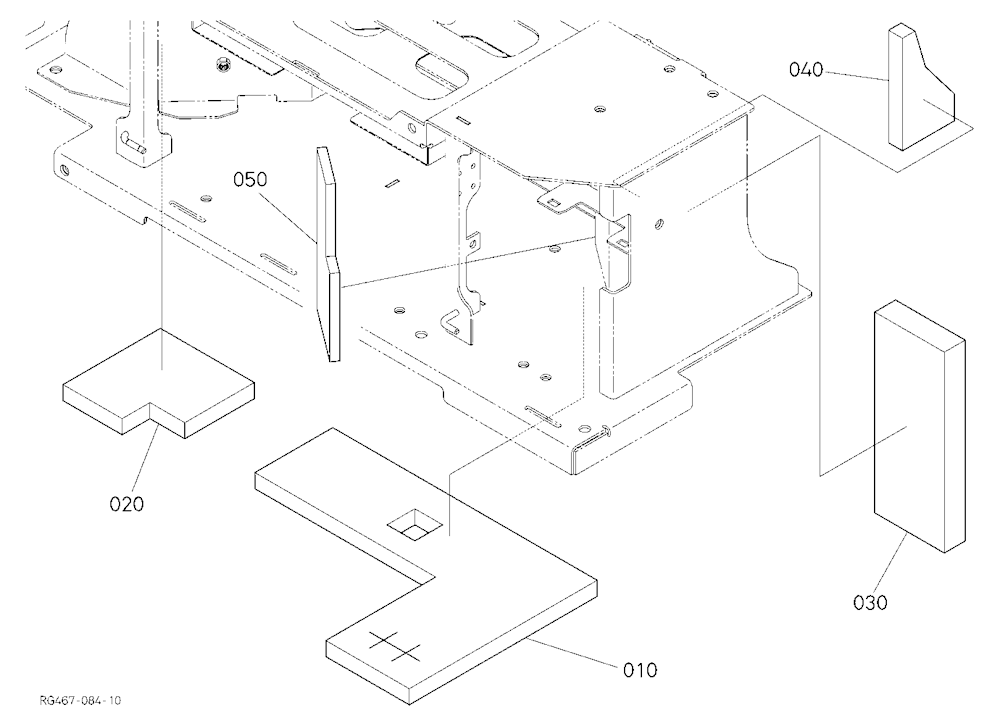 Sound Absorber (Seat Support) [Cabin Type]
