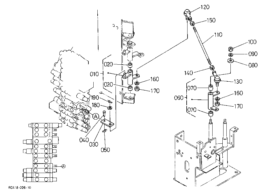 Control Lever (Travel Rh 2)