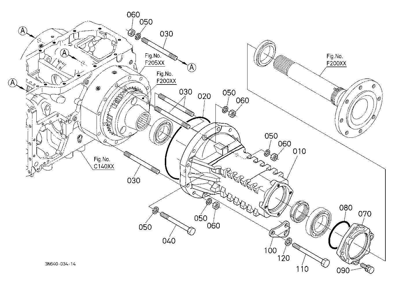 Rear Axle Case