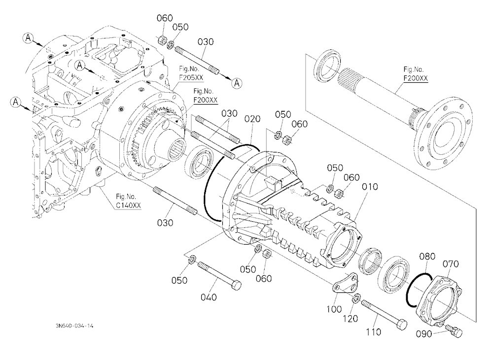 Rear Axle Case