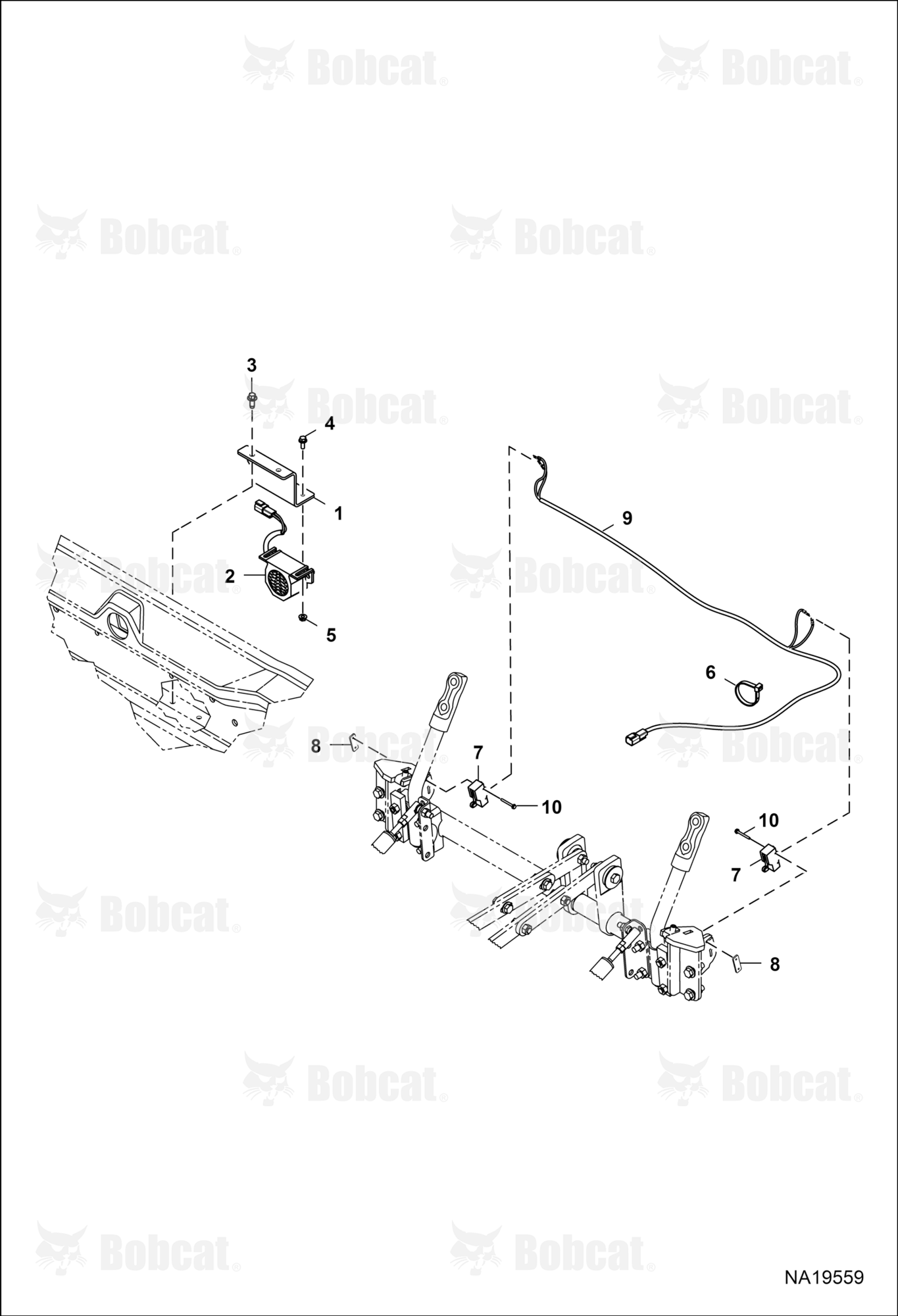 BACK-UP Alarm (Manual Controls)