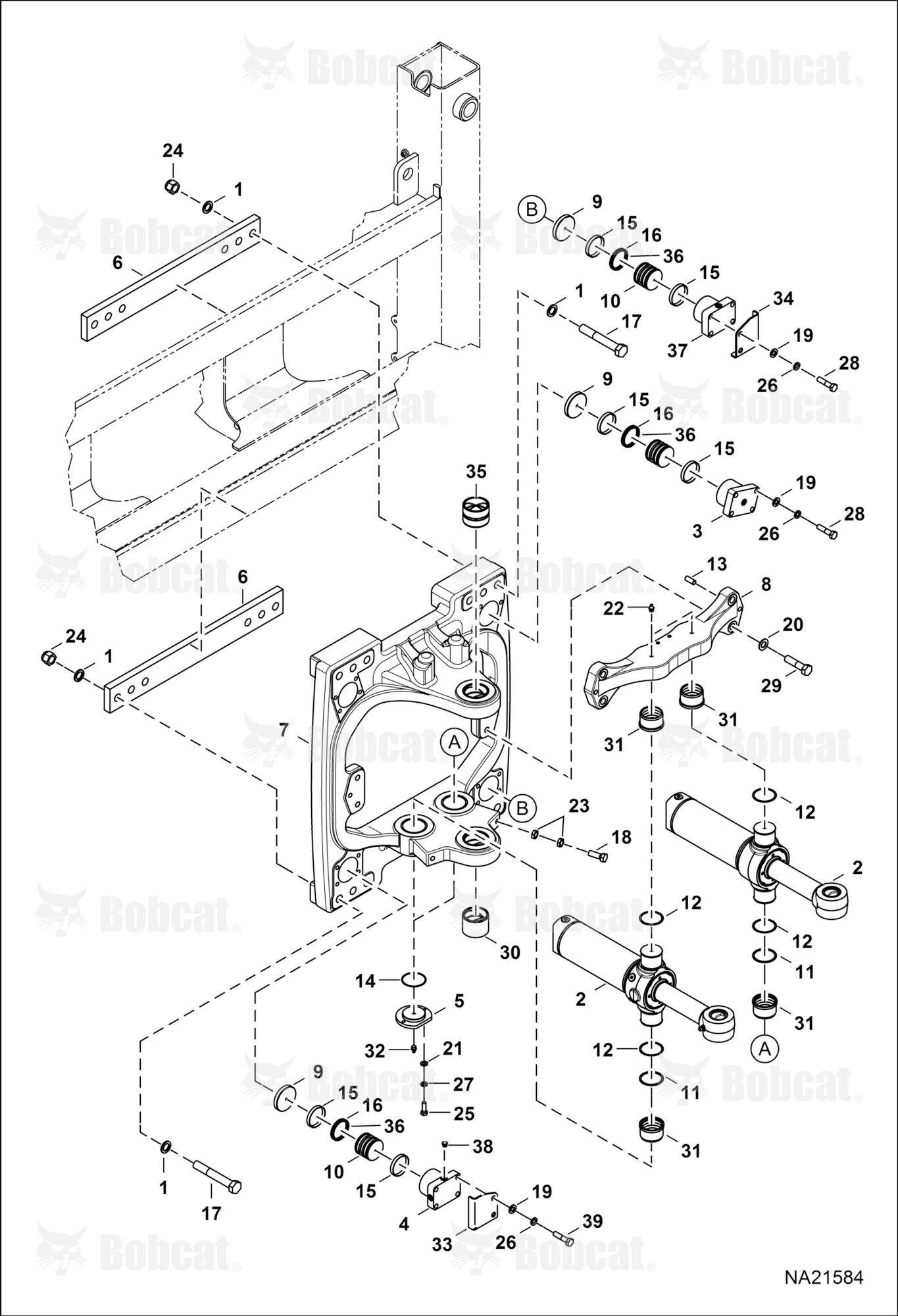 Backhoe (Swing Frame)