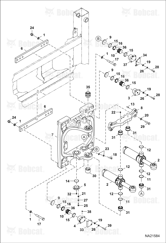 Backhoe (Swing Frame)