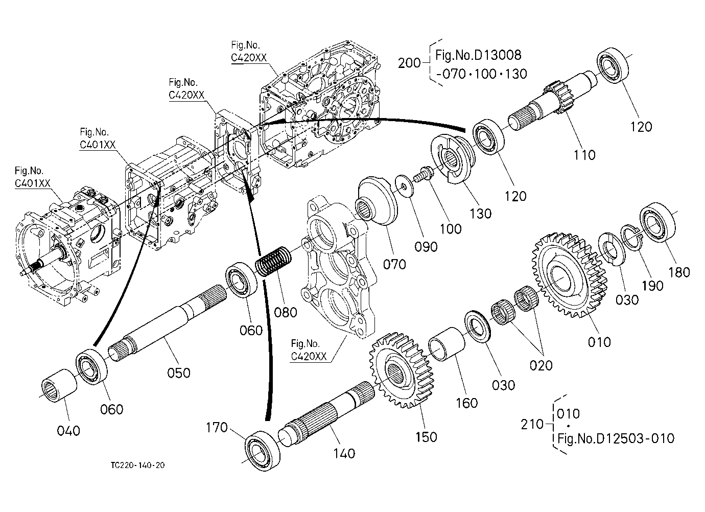 Pto Countershaft [Hst Type] [Old Type]
