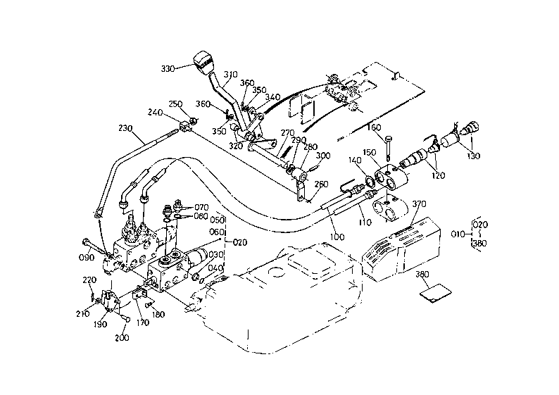 Aux.Control Valve Kit 1 [Option]