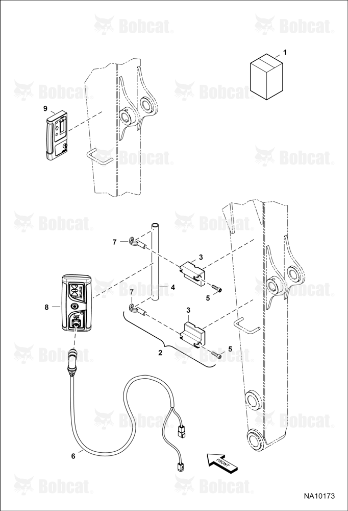 Depth Check Kit (Laser Receivers & Mounting)