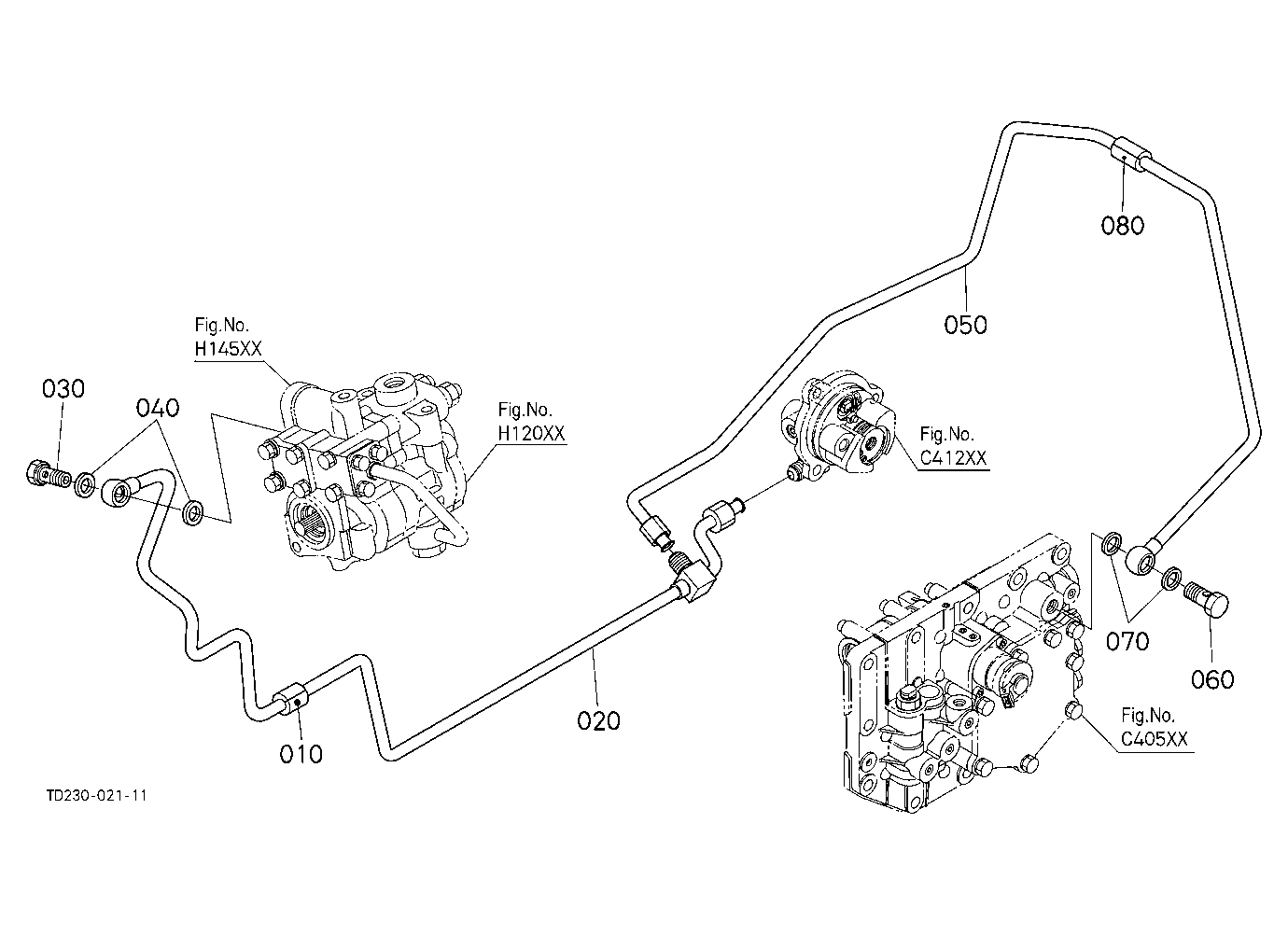 Hydraulic Oil Line (Pto)