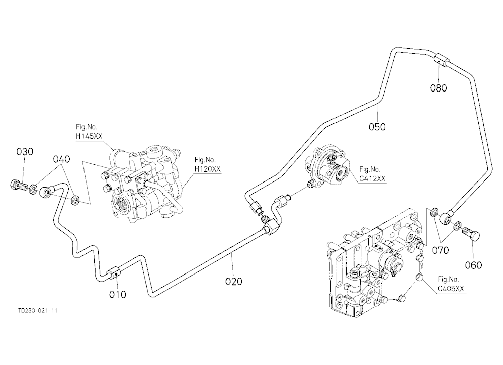 Hydraulic Oil Line (Pto)