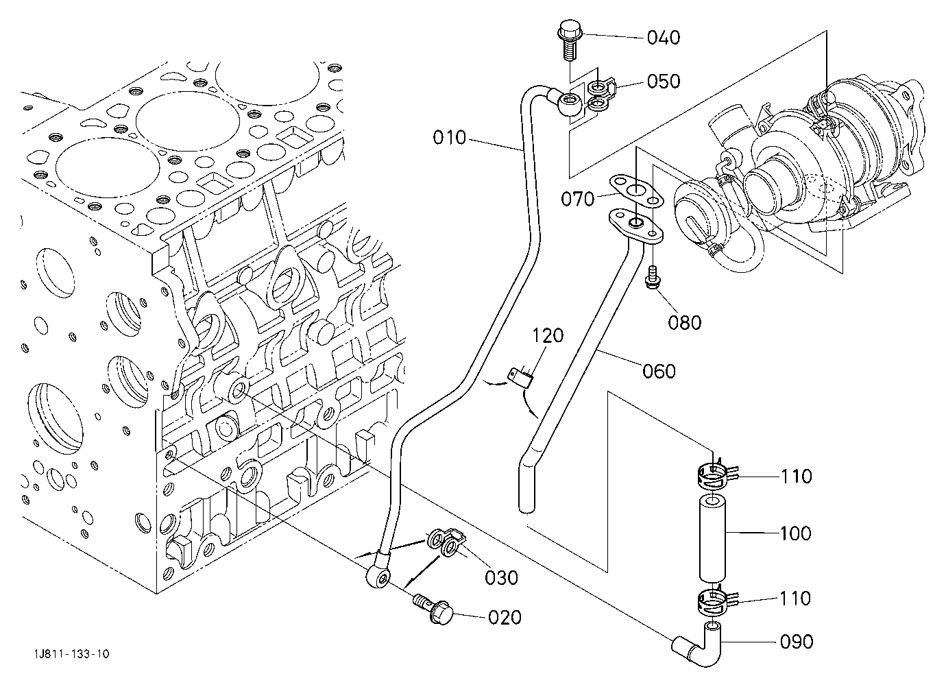 Oil Pipe (Turbo Charger)